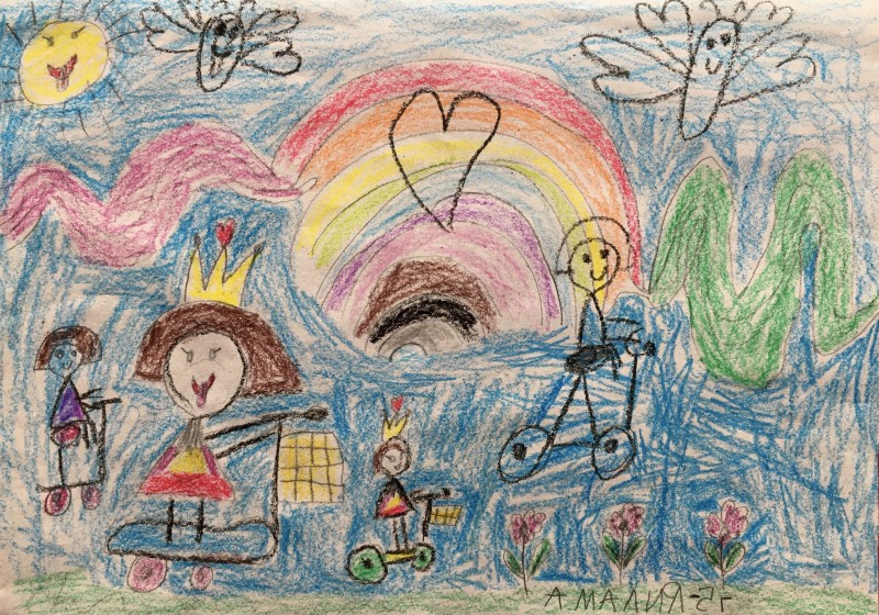 Гласувай за снимката на Usha Tsonkova в категория Детски рисунки - деца до 14 г. месец Декември