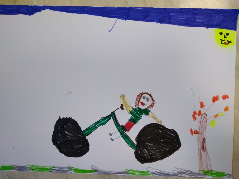 Гласувай за снимката на Ирена Валери Величкови в категория Детски рисунки - деца до 14 г. месец Февруари