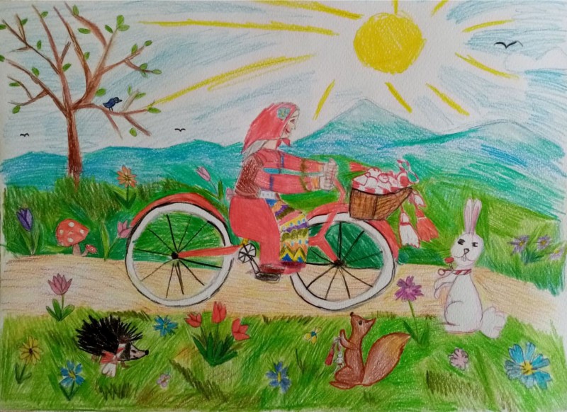 Гласувай за снимката на Изабела Василева, на 9 години в категория Детски рисунки - деца до 14 г. месец Март
