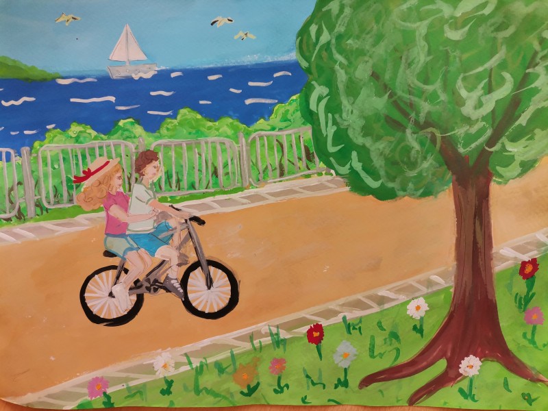 Гласувай за снимката на Жаная Рискьова в категория Детски рисунки - деца до 14 г. месец Април