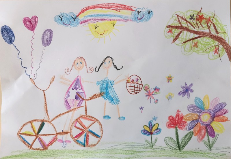 Гласувай за снимката на Елина Вълнарова в категория Детски рисунки - деца до 14 г. месец Май